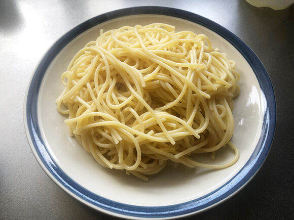カツカレースパゲティ