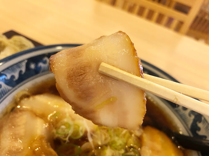 太閤の湯 お食事処 チャーシューめん チャーシュー